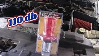 Oh Boy OOGA Horn Install Harbor Freight OOGA Horn [upl. by Trebliw]