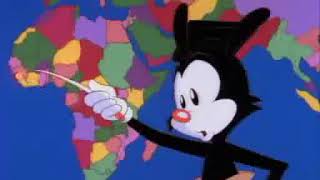 Animaniacs Los países del mundo por Yakko Warner [upl. by Nellek]