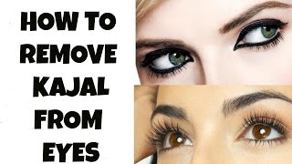 How to Remove Kajal From The Eyes Easily  Ramsha Sultan [upl. by Yerak]