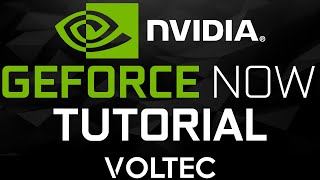 How to use NVIDIA GeForce Now  Tutorial [upl. by Enylodnewg475]