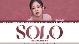 JENNIE – SOLO REMIX Lyrics Color CodedHanRomEng [upl. by Lennad]