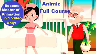 Animiz Animation Maker  Full Course  Everything Explained in 1 Video Only  2D ANIME MAKER [upl. by Elem]