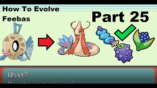 Lets Play Pokemon Emerald Part 25  How To Evolve Feebas [upl. by Intyre454]