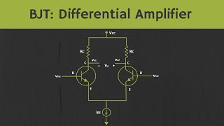 BJT Differential Amplifier Explained [upl. by Gnidleif]