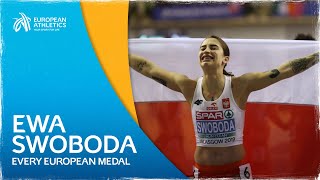 Sprinting Sensation Ewa Swoboda  EVERY European Medal [upl. by Horatio]