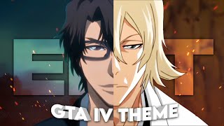 Aizen x Urahara  GTA IV Theme Edit [upl. by Anifled]