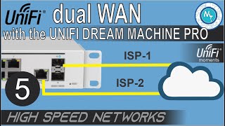 DUAL WAN Dual ISP  UNIFI DREAM MACHINE PRO [upl. by Ifill]