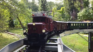 Cinematic ride on the garden railway  2019 [upl. by Falda]