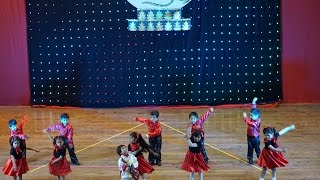 BAILE NIÑOS DE 3 AÑOS NIVEL INICIAL CUNA JARDÍN HUMBOLDT [upl. by Fidole556]