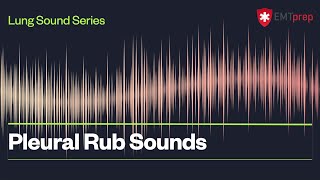 Pleural Rub Sounds  EMTprepcom [upl. by Garnette]